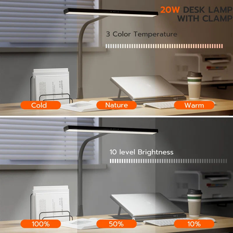 20W Led Desk Lamps for Home Office Eye-Caring Desk Lamp