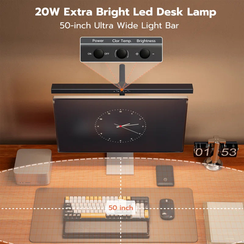 20W Led Desk Lamps for Home Office Eye-Caring Desk Lamp