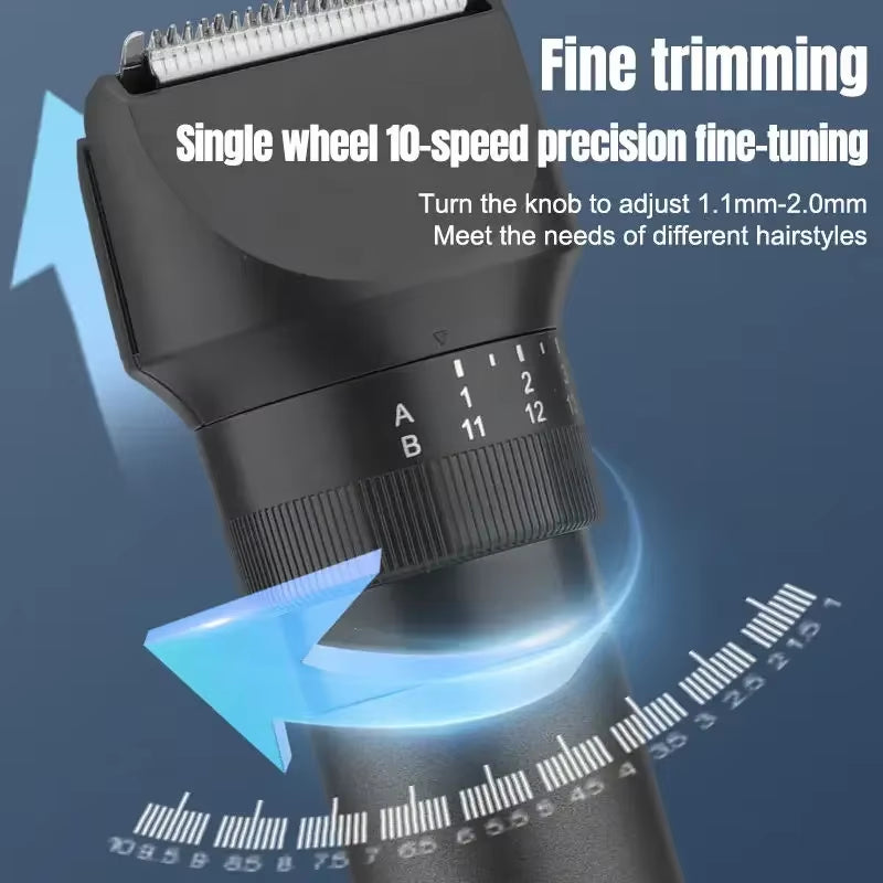 Beard Trimmer for Men Professional Electric Foil Shaver & Hair Clippers, 5-In-1 Mens Grooming Kit Body Shaver Groomer Waterproof