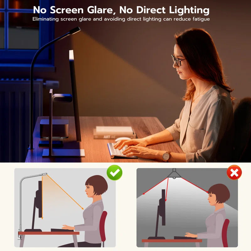 20W Led Desk Lamps for Home Office Eye-Caring Desk Lamp