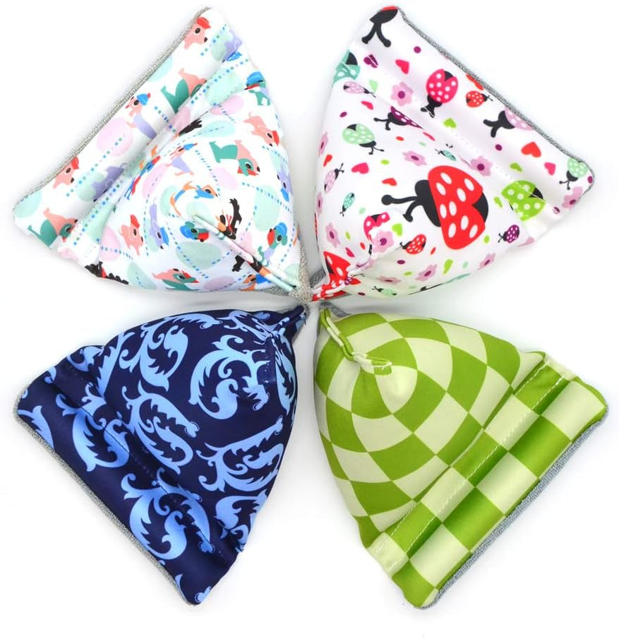 Fabric Phone Stands, Phone Pillow Holder for Iphone X Iphone 13, Handmade Phone Bean Bag Cushion for Desk (Ladybird)