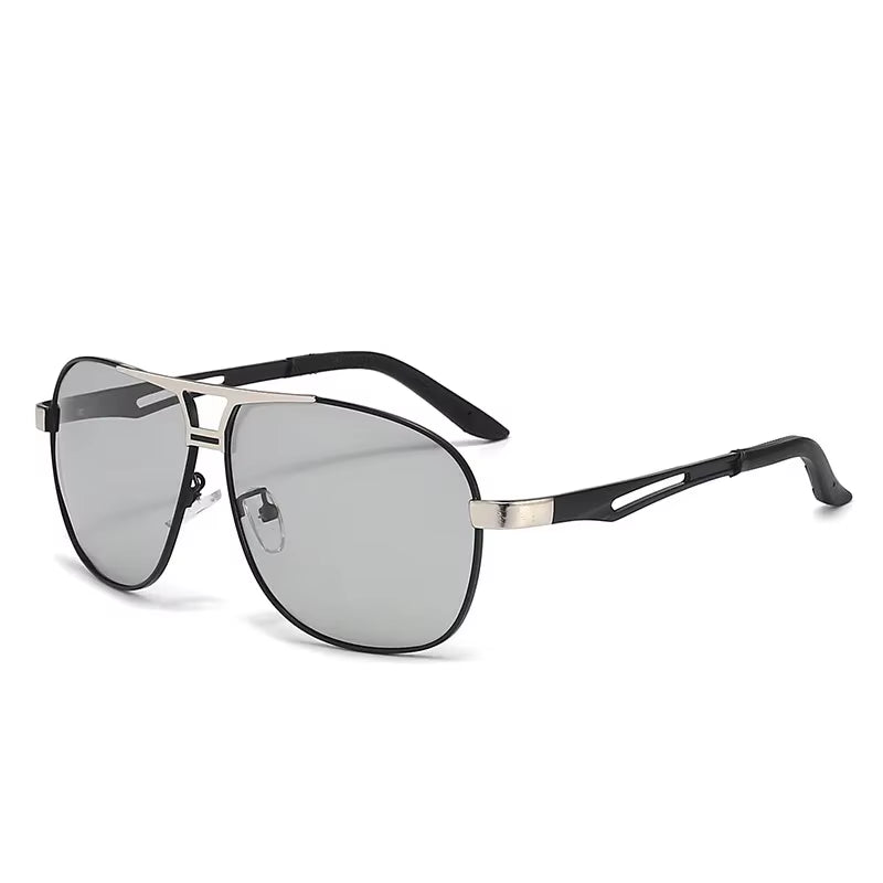 Fashion Photochromic Men Eyewear Vintage Men'S Polarized Sunglasses New Male Driving Sunshade Sun Glasses UV400 Oculos De Sol